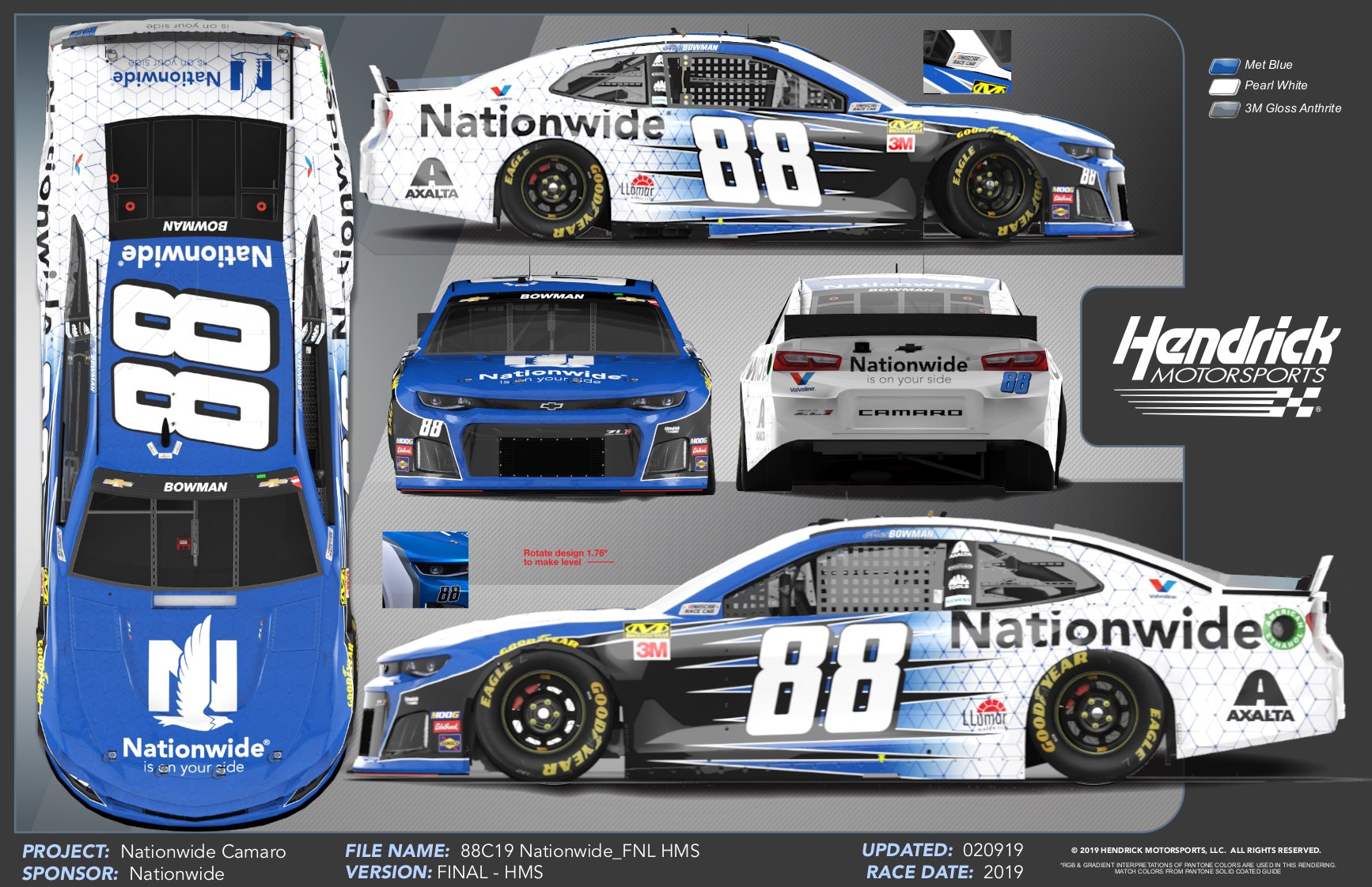 15 Designers Competing to Design Alex Bowman’s Paint Scheme For Vegas