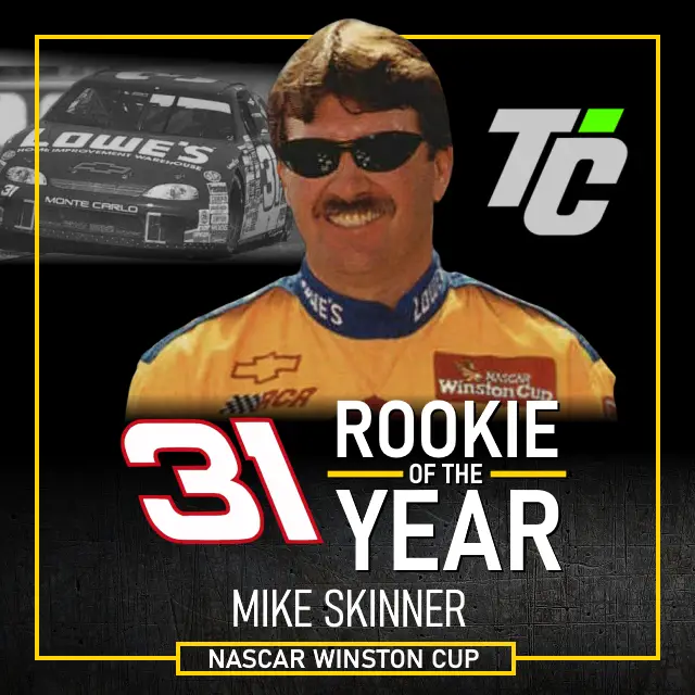 Mike Skinner 1997 NASCAR Winston Cup Rookie of the Year