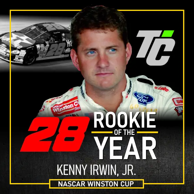 Kenny Irwin Jr. 1998 NASCAR Winston Cup Rookie of the Year