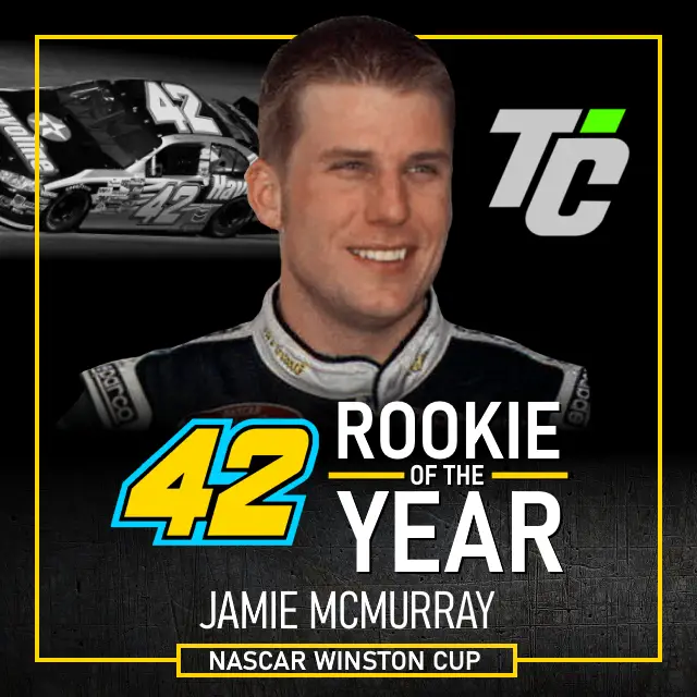 Jamie McMurray 2003 NASCAR Winston Cup Rookie of the Year