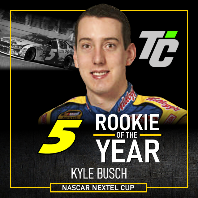 Kyle Busch 2005 NASCAR Nextel Cup Rookie of the Year