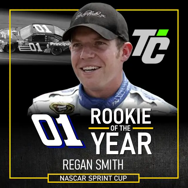 Regan Smith 2008 NASCAR Sprint Cup Rookie of the Year