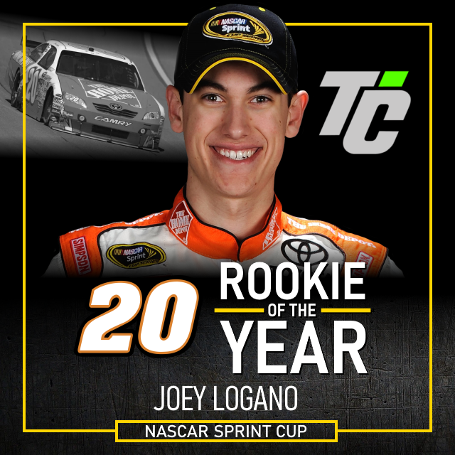 Joey Logano 2009 NASCAR Sprint Cup Rookie of the Year