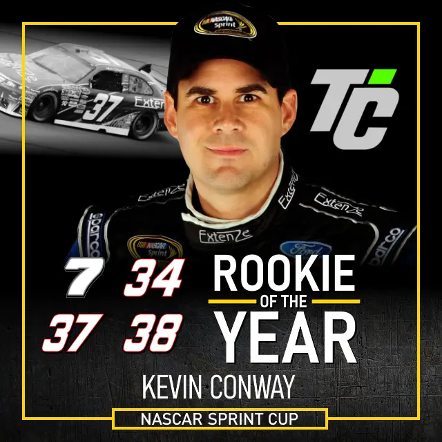 Kevin Conway 2010 NASCAR Sprint Cup Rookie of the Year