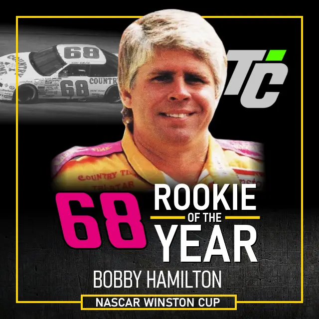Bobby Hamilton 1991 NASCAR Winston Cup Rookie of the Year