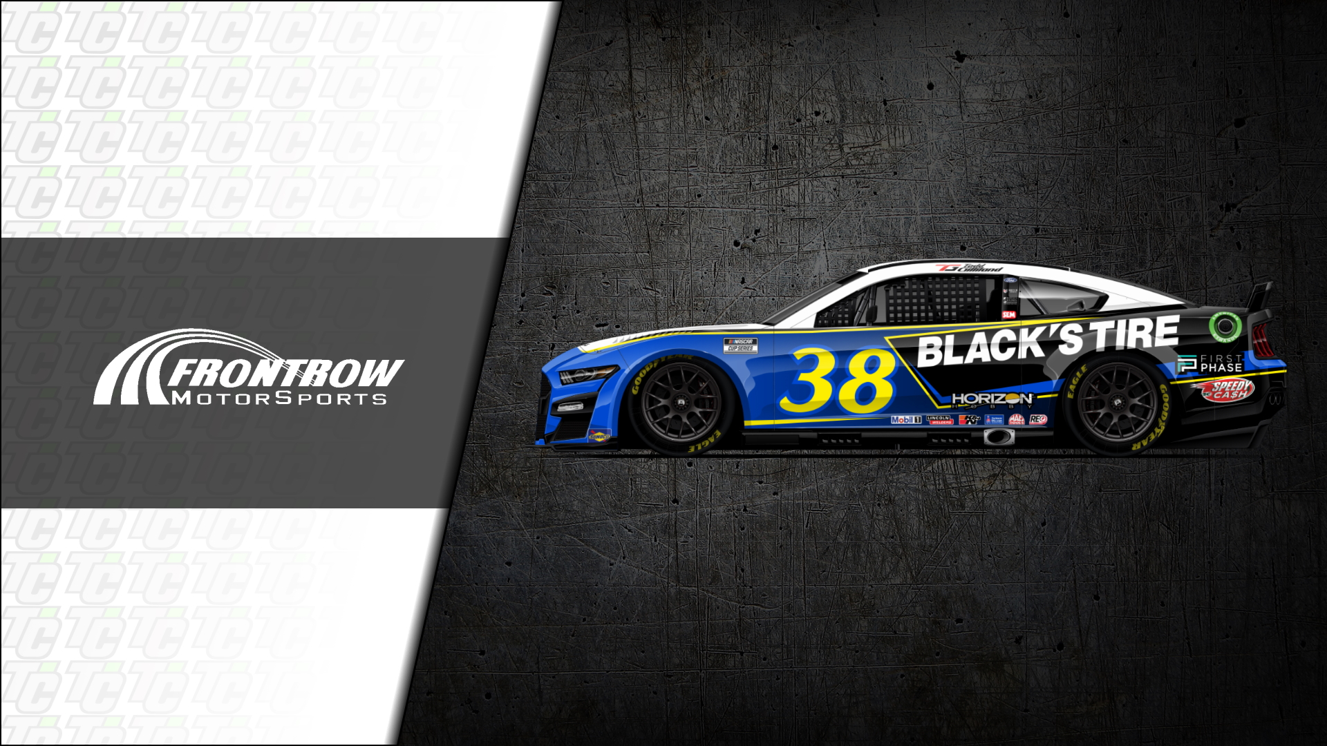 Todd Gilliland Front Row Motorsports Black's Tire 2022