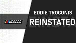 Eddie Troconis reinstated