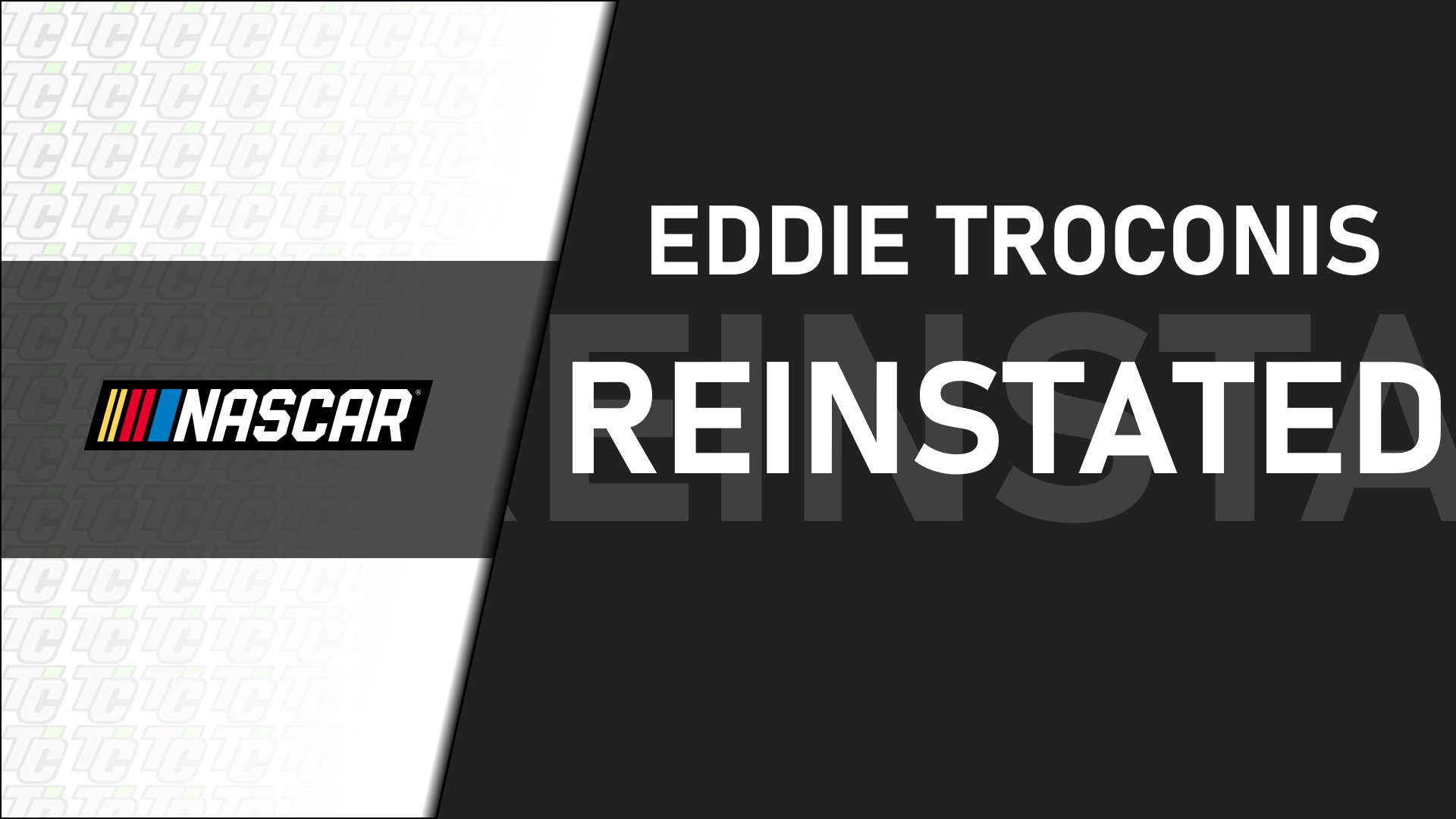 Eddie Troconis reinstated
