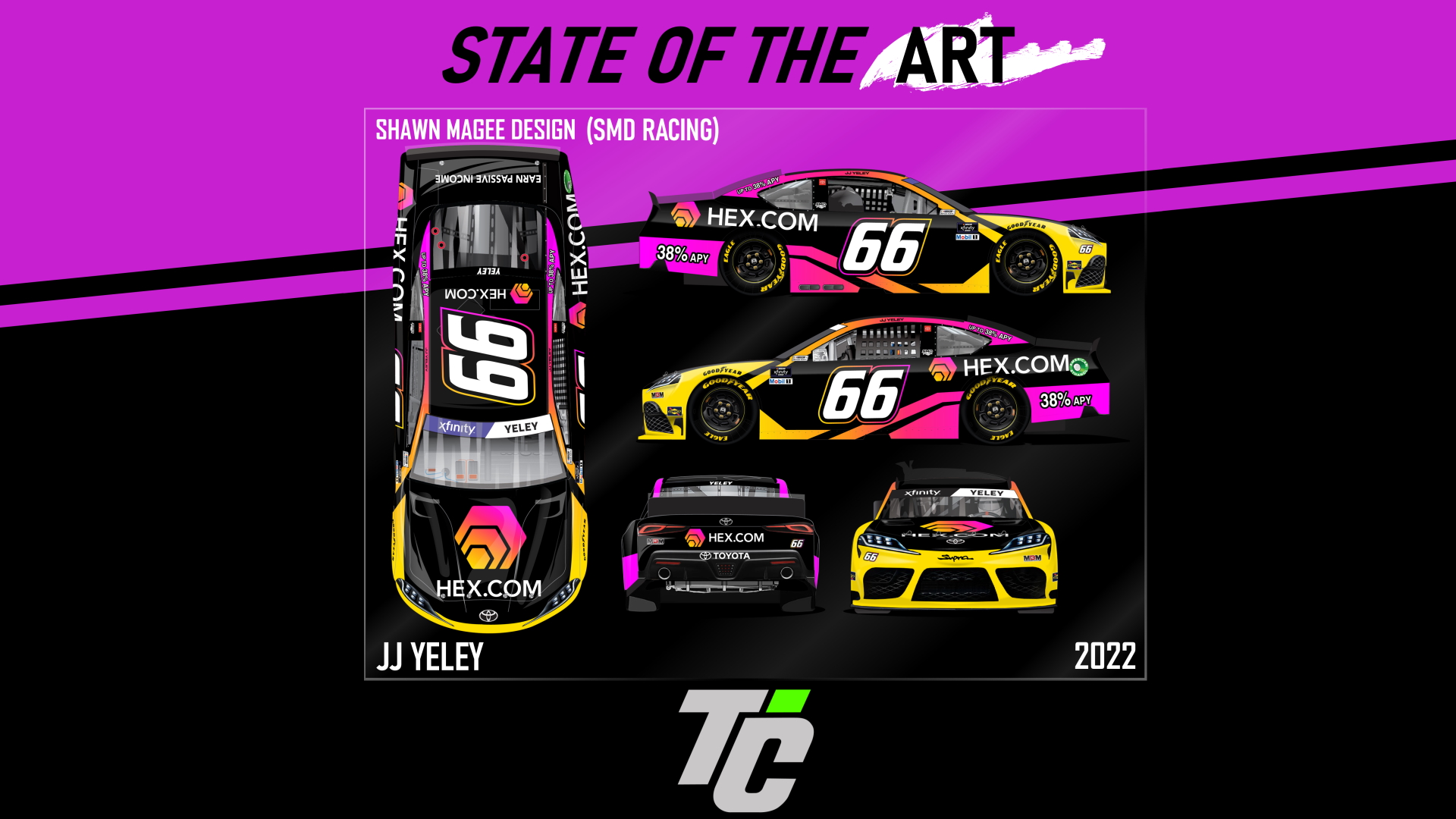 JJ Yeley HEX.com NASCAR Xfinity Series Las Vegas 2022