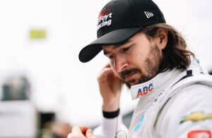 JR Hildebrand ahead of the 105th Indianapolis 500.