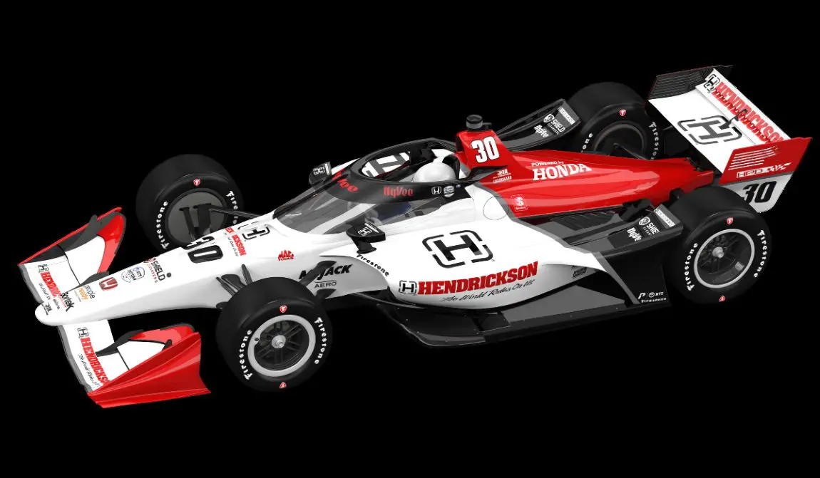 Christian Lundgaard will have Hendrickson as primary sponsor for Mid-Ohio.