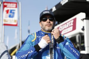 Jimmie Johnson bandaged up for Acura Grand Prix of Long Beach