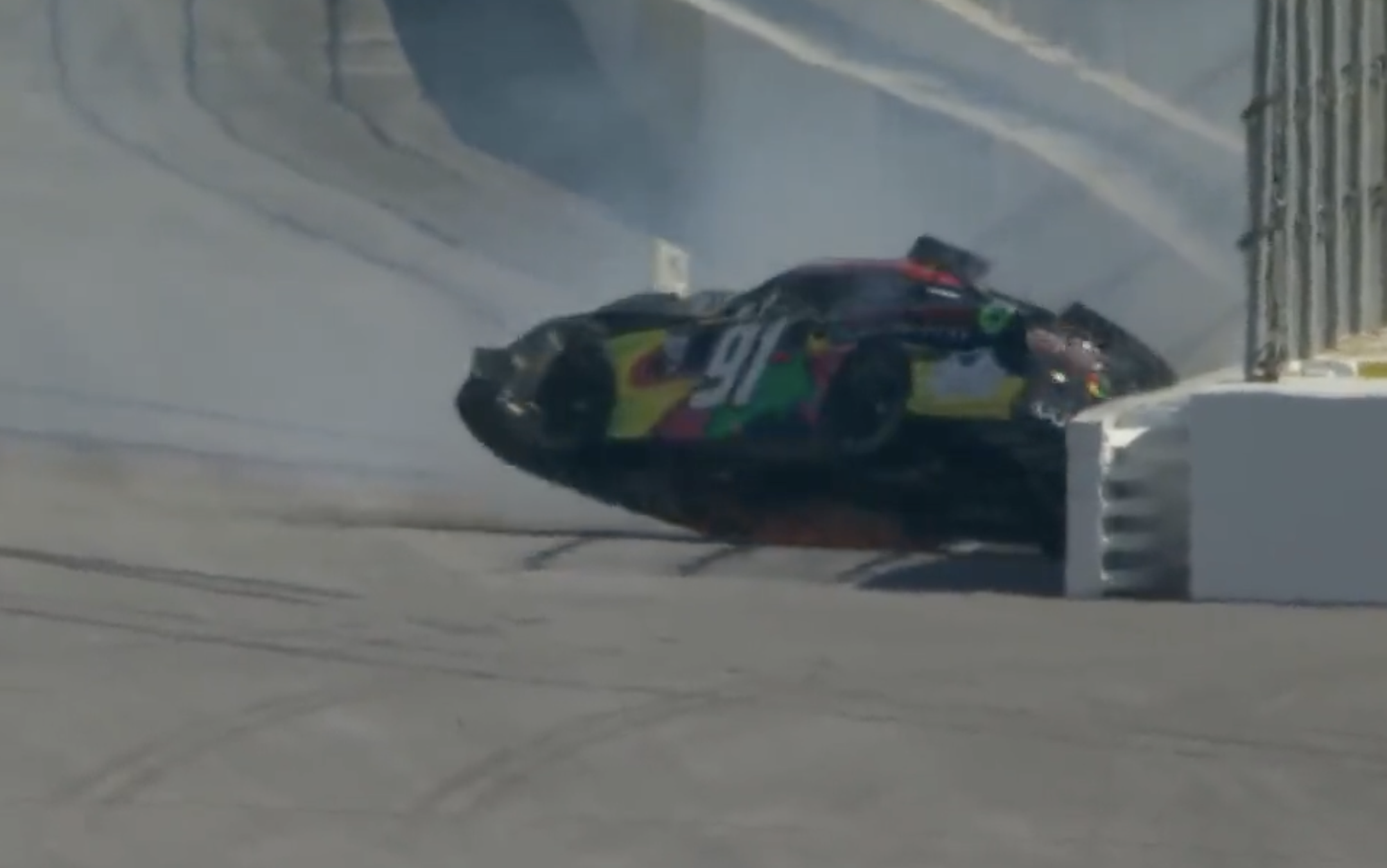 Mason Massey Talladega crash 2022 Xfinity Series Ag-Pro 300