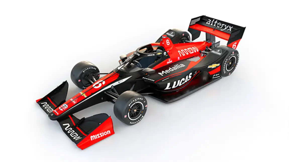 Lucas Oil will be on Juan Pablo Montoya's car for the 2022 GMR Grand Prix.