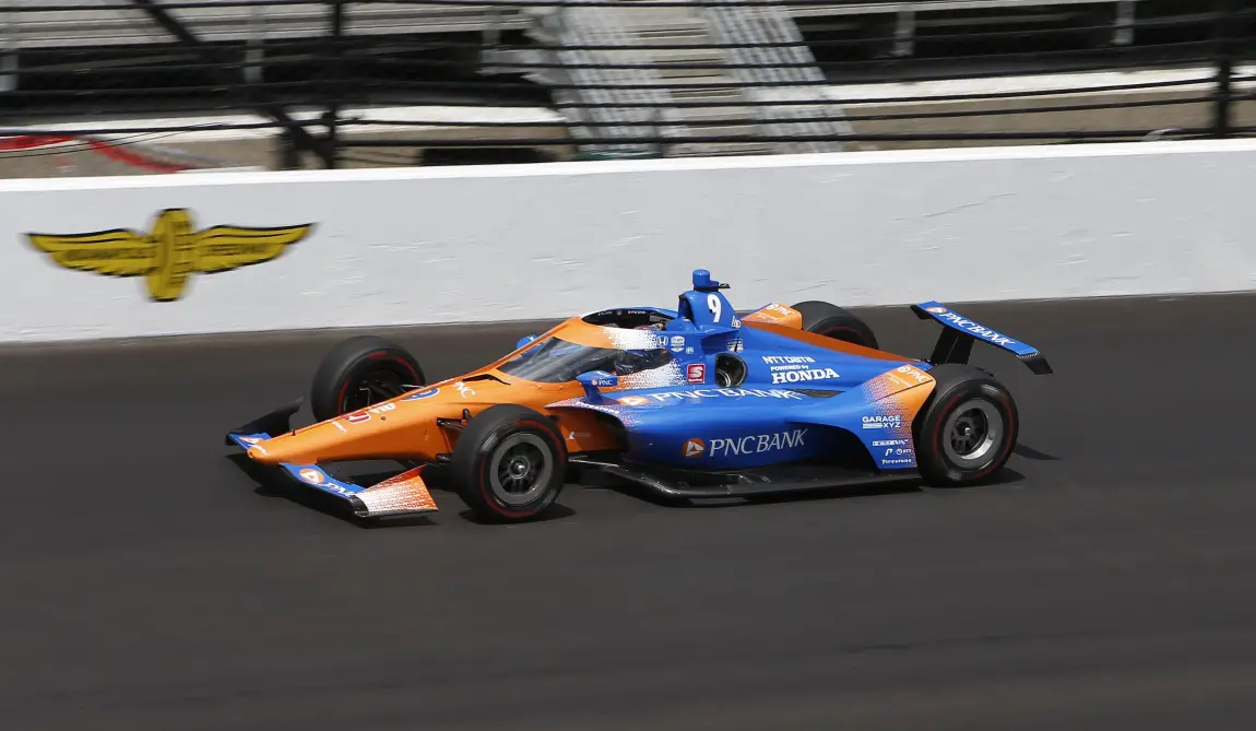 Scott Dixon led practice for the Fast 12 on Sunday.