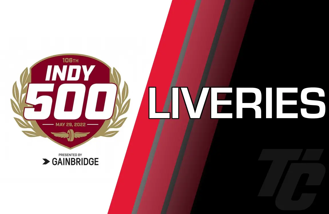 2022 Indianapolis 500 Indy 500 liveries livery gallery photos pictures