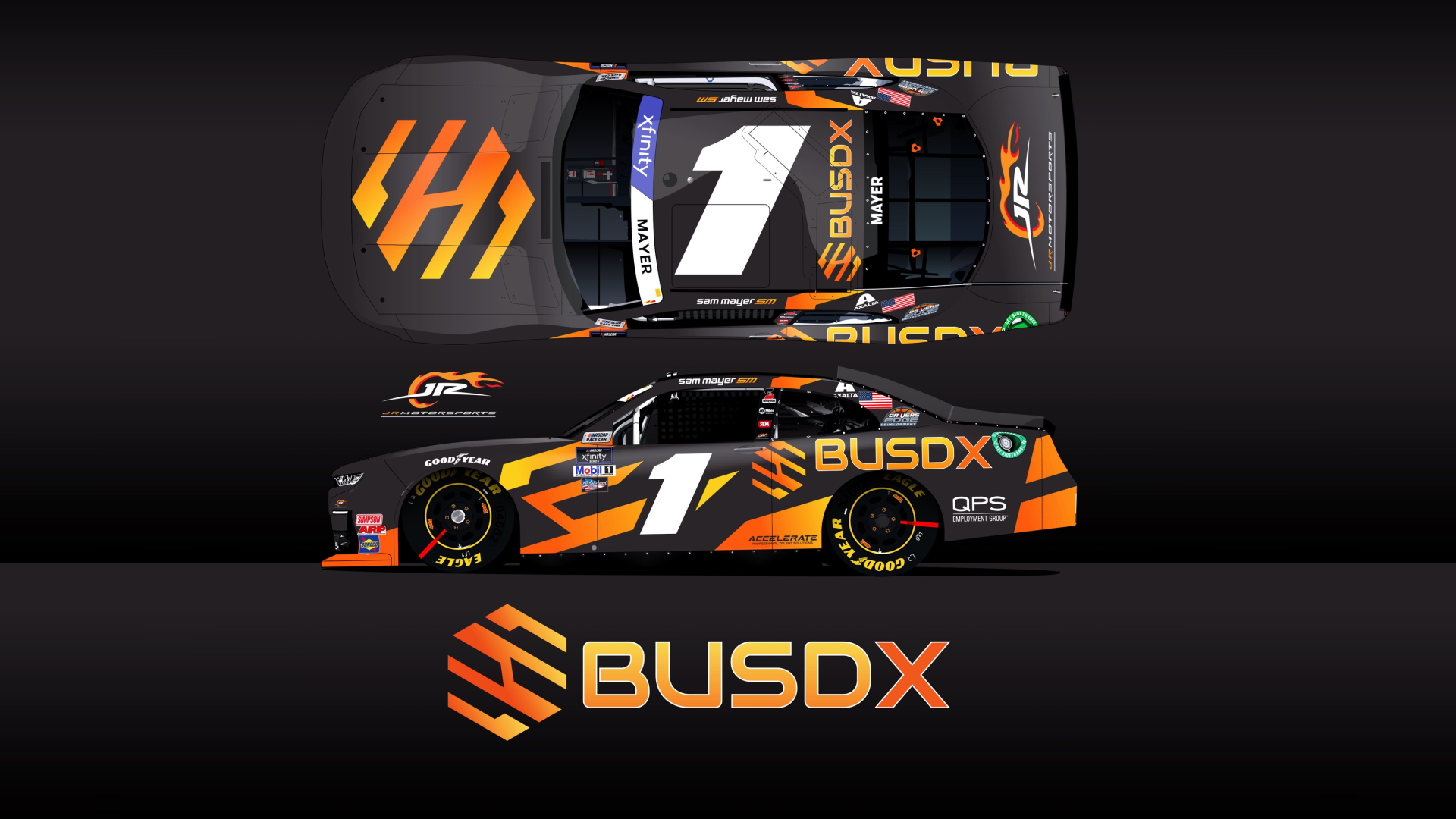 Sam Mayer 2022 BUSDX JR Motorsports sponsorship Michigan