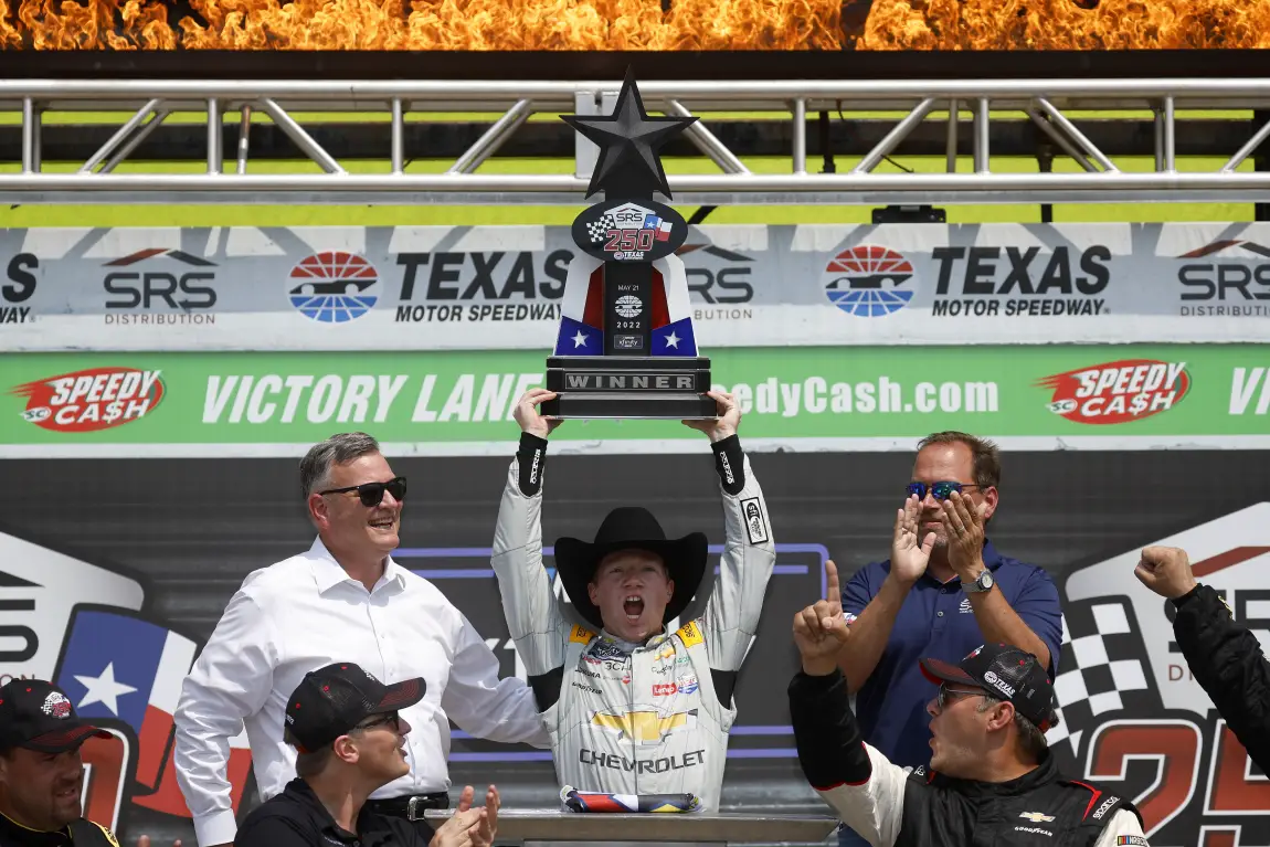 Tyler Reddick win Big Machine Racing Texas Motor Speedway SRS Distribution 250