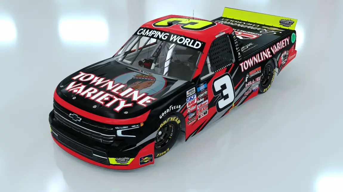 Dylan Westbrook NASCAR Truck Series debut Knoxville 2022 Jordan Anderson Racing