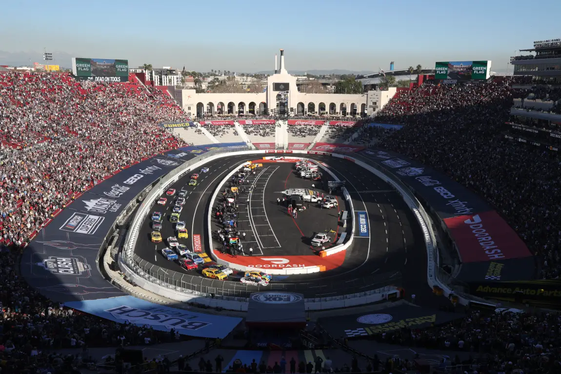 2023 NASCAR Busch Light Clash LA Memorial Coliseum