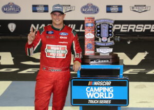 Ryan Preece win Nashville Superspeedway NASCAR Trucks 2022