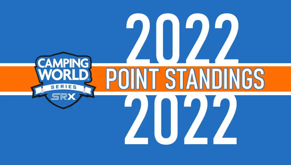 2022 Camping World SRX Series Point Standings