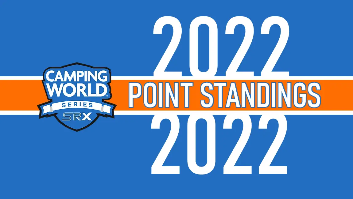 2022 Camping World SRX Series point standings