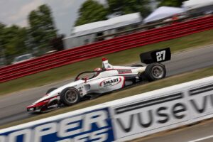 Hunter McElrea led second practice at Mid-Ohio