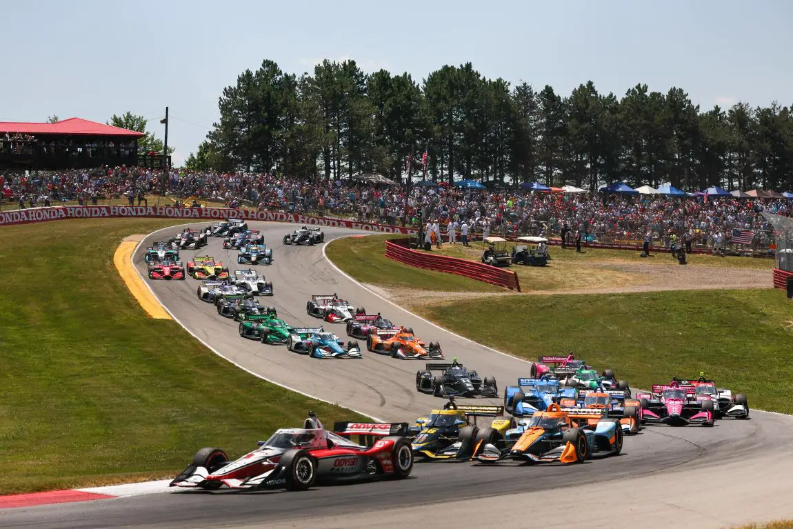 The Honda Indy 200 at Mid-Ohio delivered the drama. Image courtesy of Chris Owens / Penske Entertainment