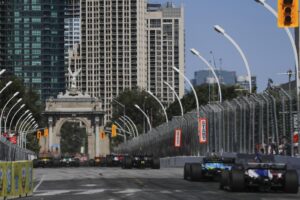Start of the 2019 Honda Indy Toronto