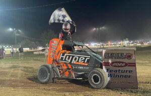 Kyle Larson win Linda's Speedway