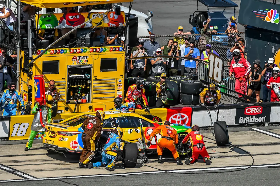 Joe Gibbs Racing Kyle Busch Pit Crew 8.6 second pit stop fastest NASCAR pit stop ever