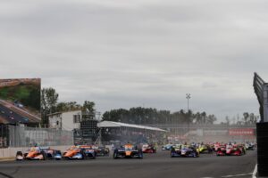 Start of the 2021 Grand Prix of Portland