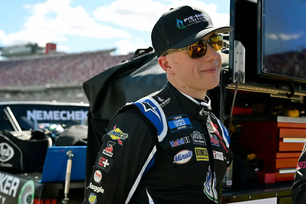 John Hunter Nemechek Talladega Superspeedway pole 2022