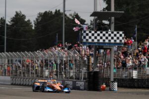 Alex Palou wins the 2021 Grand Prix of Portland.