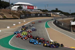 The start of the 2021 Firestone Grand Prix of Monterey