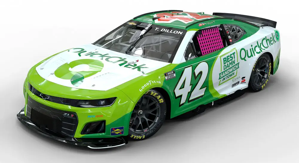 Ty Dillon Petty GMS QuickCheck sponsorship NASCAR Cup Series race at Charlotte Roval