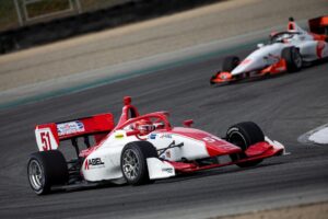 Jacob Abel at the 2022 Indy Lights Grand Prix of Monterey