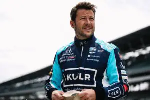 Marco Andretti at the 2022 Indianapolis 500 open test.