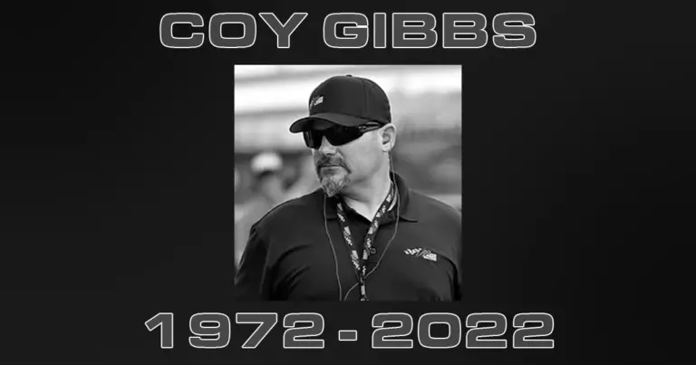 Coy Gibbs dead NASCAR Joe Gibbs son Ty Gibbs Dad
