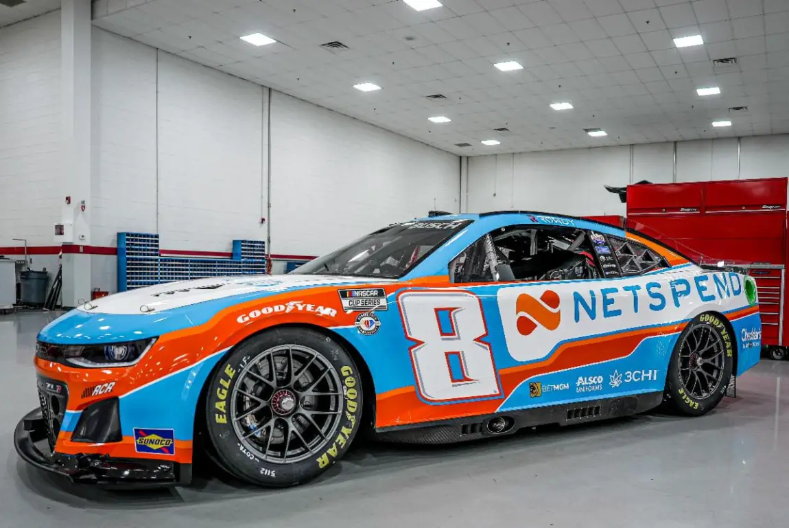 Kyle Busch Richard Childress Racing Netspend sponsorship 2023 NASCAR Cup Series