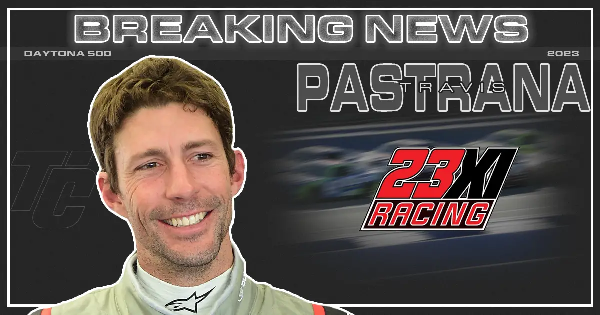 Travis Pastrana 23XI Racing NASCAR Cup Series Daytona 500 