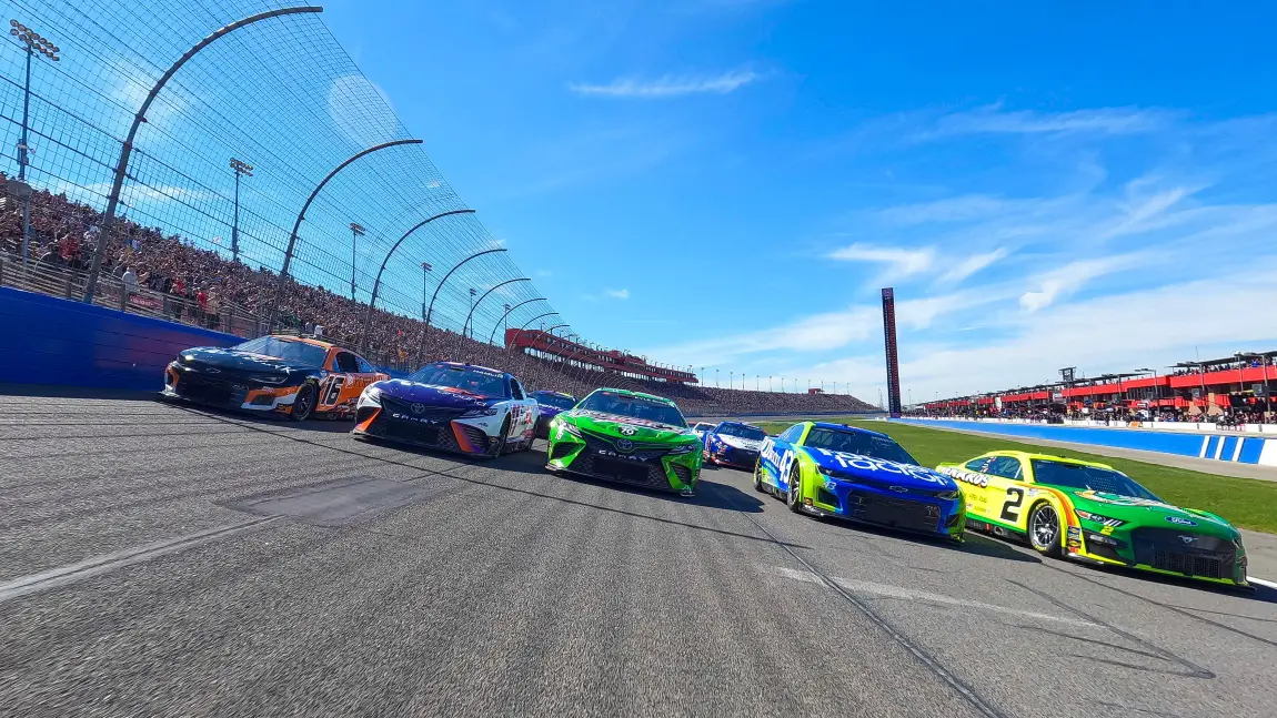 Auto Club Speedway will not host a race in 2024 Auto Club Speedway reconfiguration Auto Club Speedway future Auto Club Speedway NASCAR