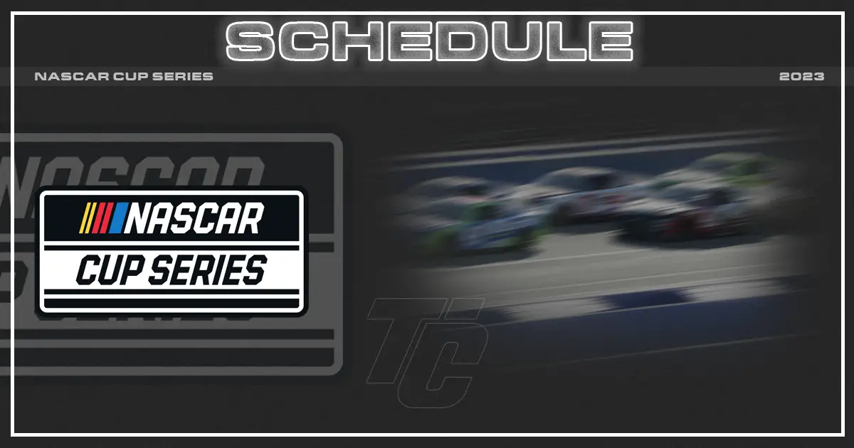 2023 NASCAR Cup Series schedule
