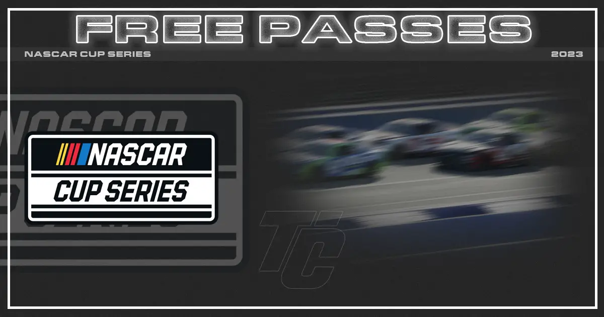 2023 NASCAR Cup Series free pass totals who has the most free passes in nascar lucky dog