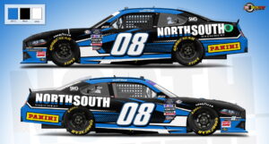 Gray Gaulding North South sponsorship 2023 NASCAR Xfinity Series SS Green Light Racing