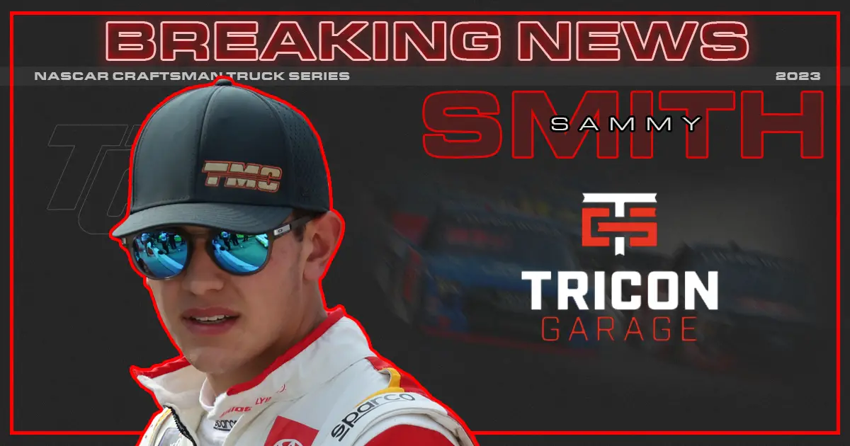 Sammy Smith TRICON Garage NASCAR Craftsman Truck Series Mobil1
