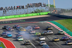 NASCAR COTA crashing sanctions rules penalties
