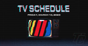 NASCAR TV schedule March 10 NASCAR TV Friday ARCA TV Phoenix