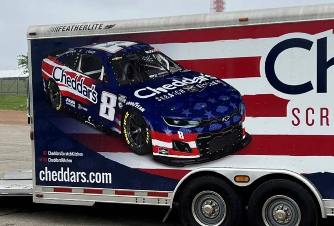 Kyle Busch cheddar's patriotic paint scheme Coca-Cola 600 2023 NASCAR Cup Series Richard Childress Racing
